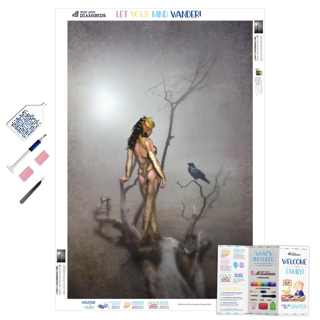 Raven Princess — Diamond Painting Kit