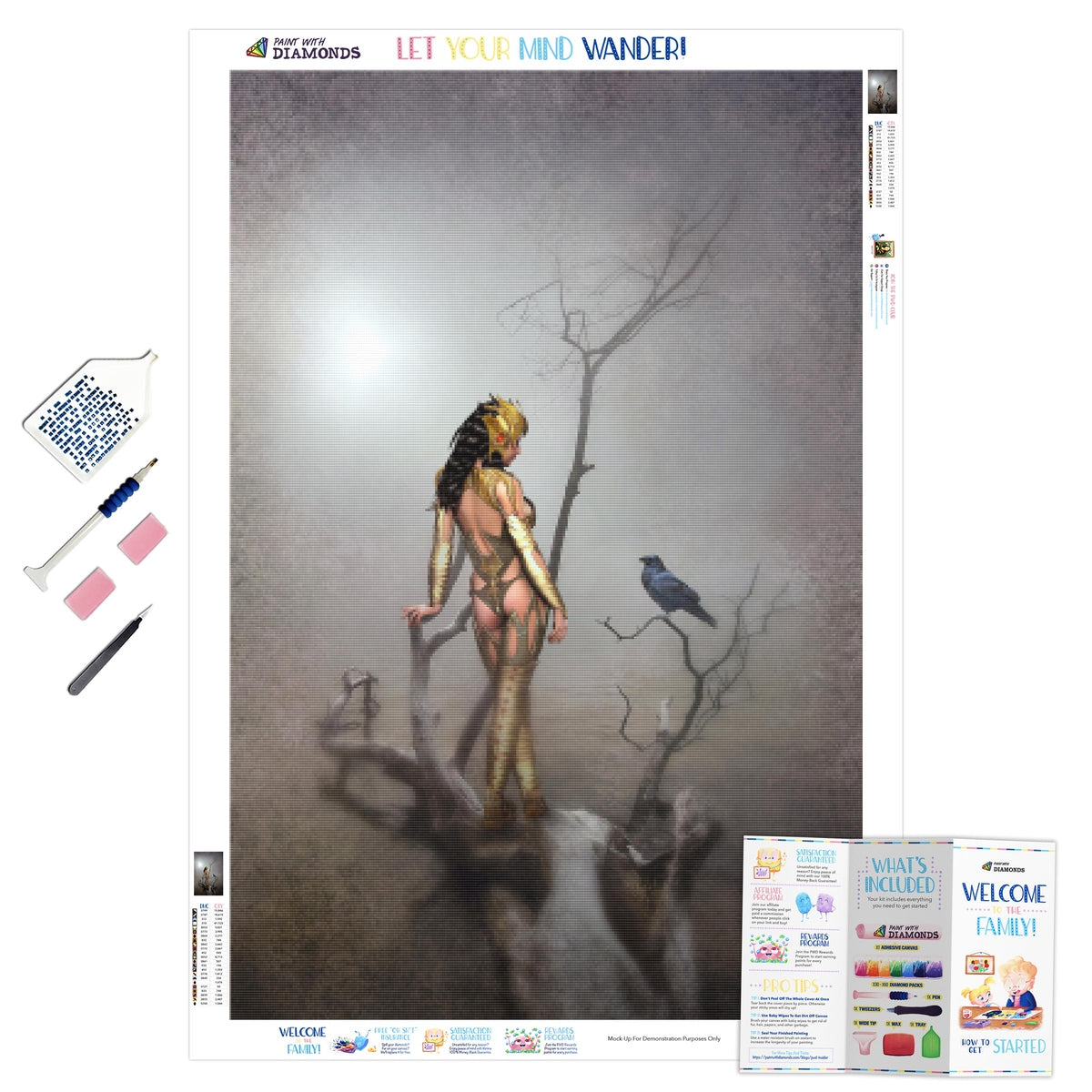 Raven Princess — Diamond Painting Kit