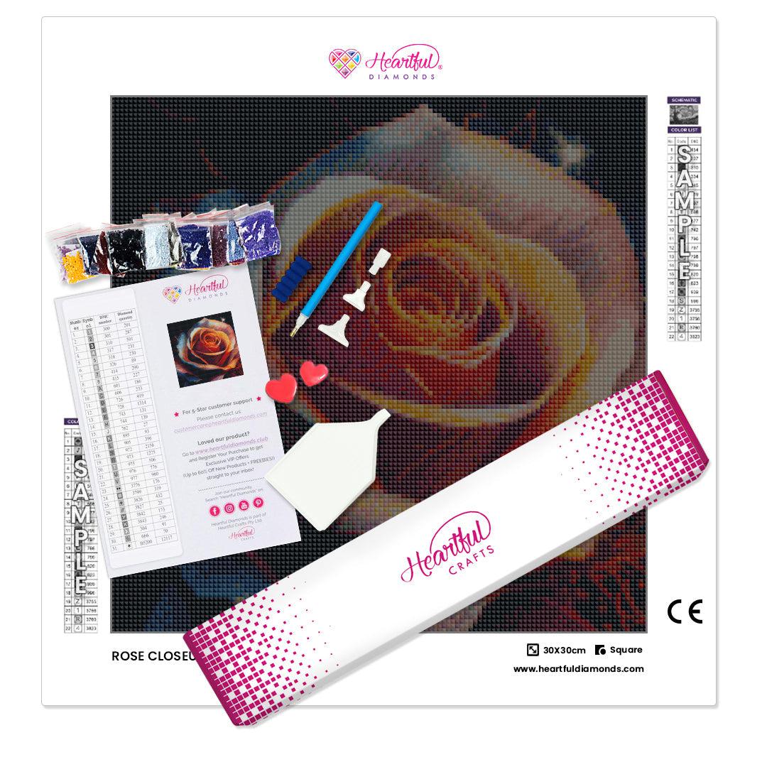 Sparkling Rose — Starter Diamond Painting Kit