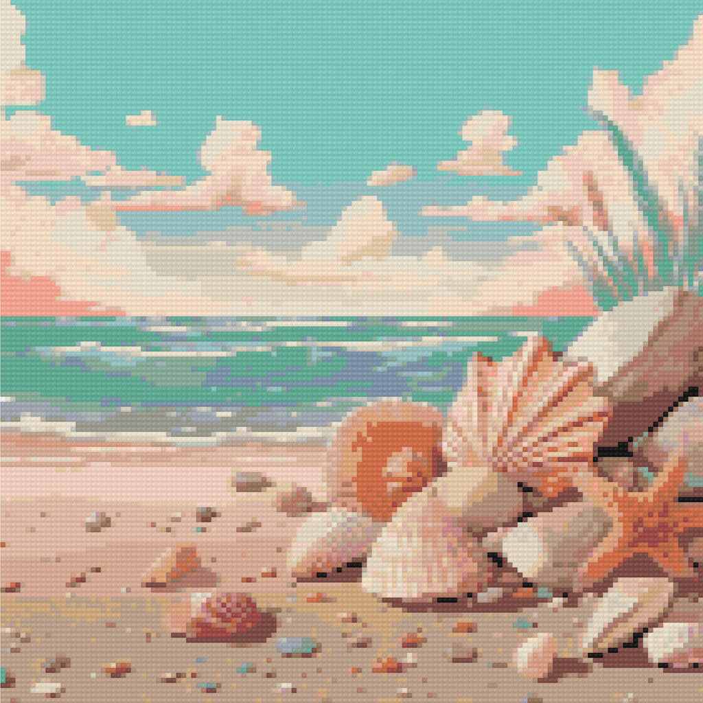 Seaside Serenity — Starter Diamond Painting Kit