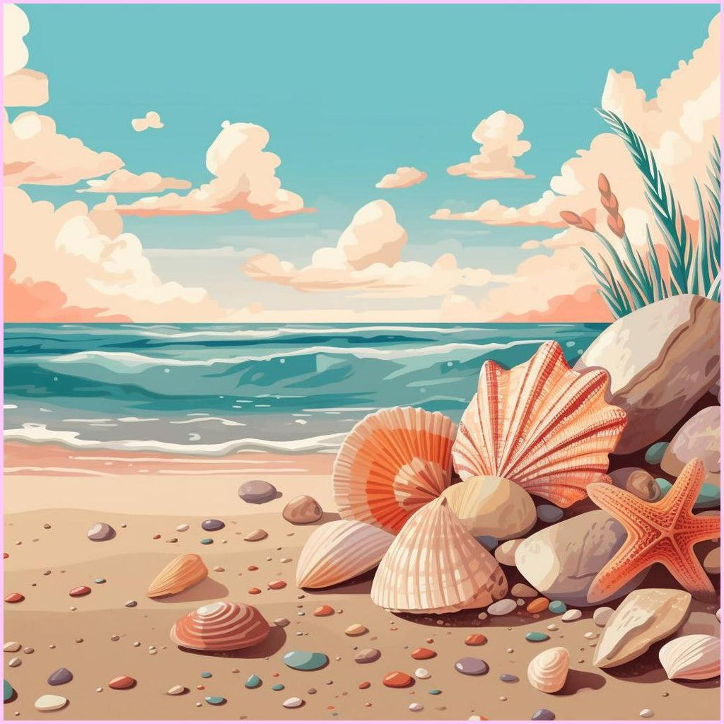 Seaside Serenity — Starter Diamond Painting Kit