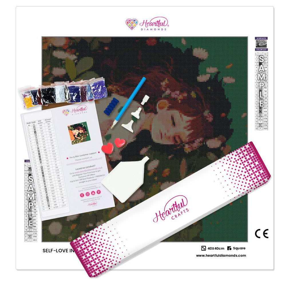 Self-Love in Bloom — Diamond Painting Kit