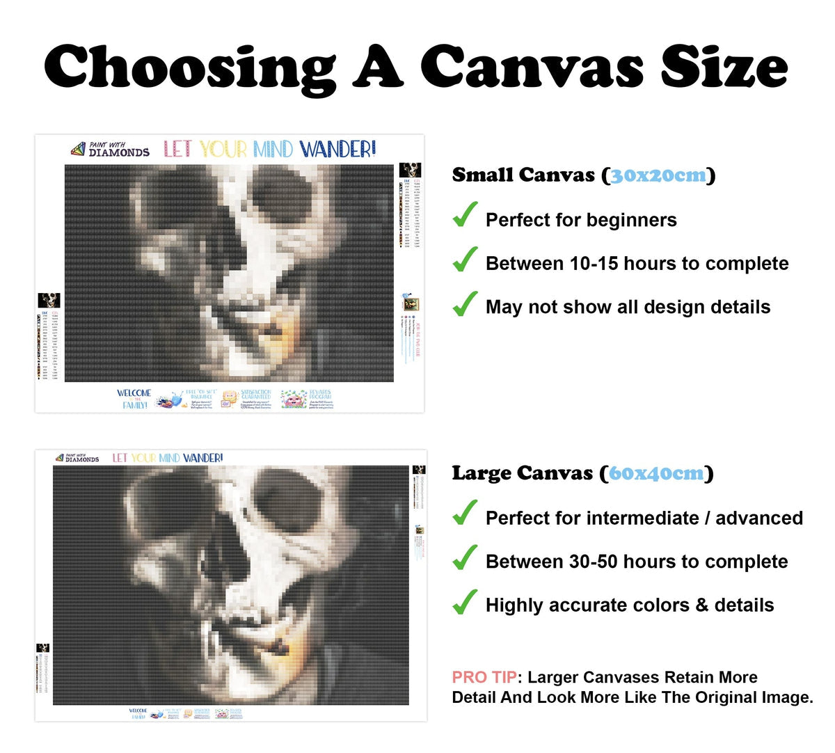 Skulls And Crossbones — Diamond Painting Kit