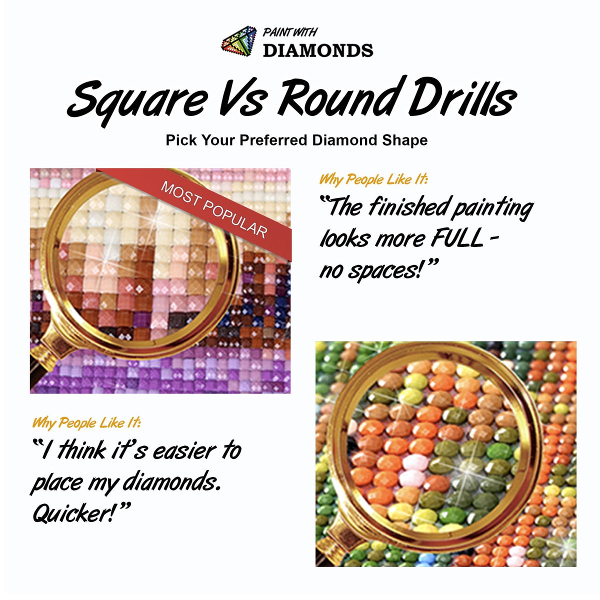 Emerald Eyes — Diamond Painting Kit