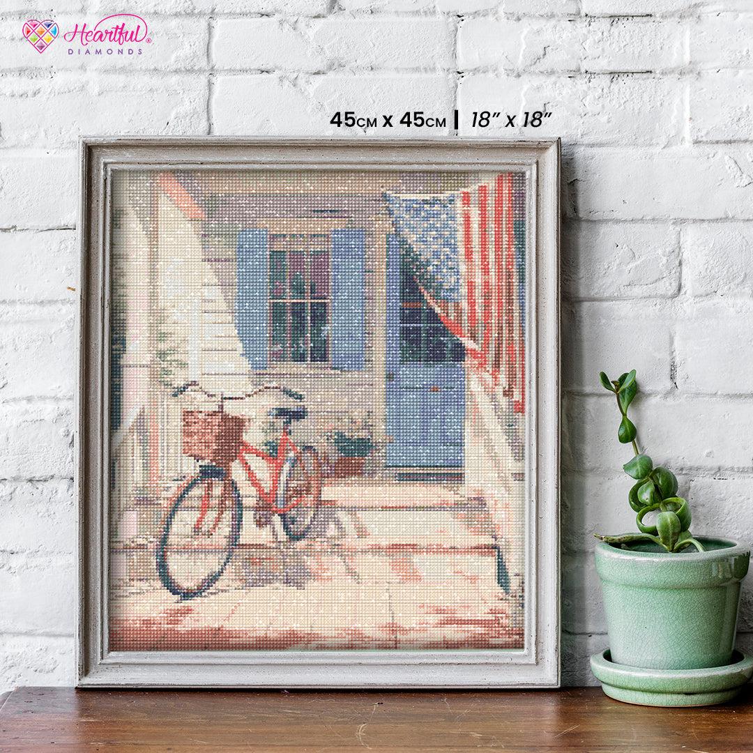 Stars, Stripes, and Summer Vibes — Starter Diamond Painting Kit