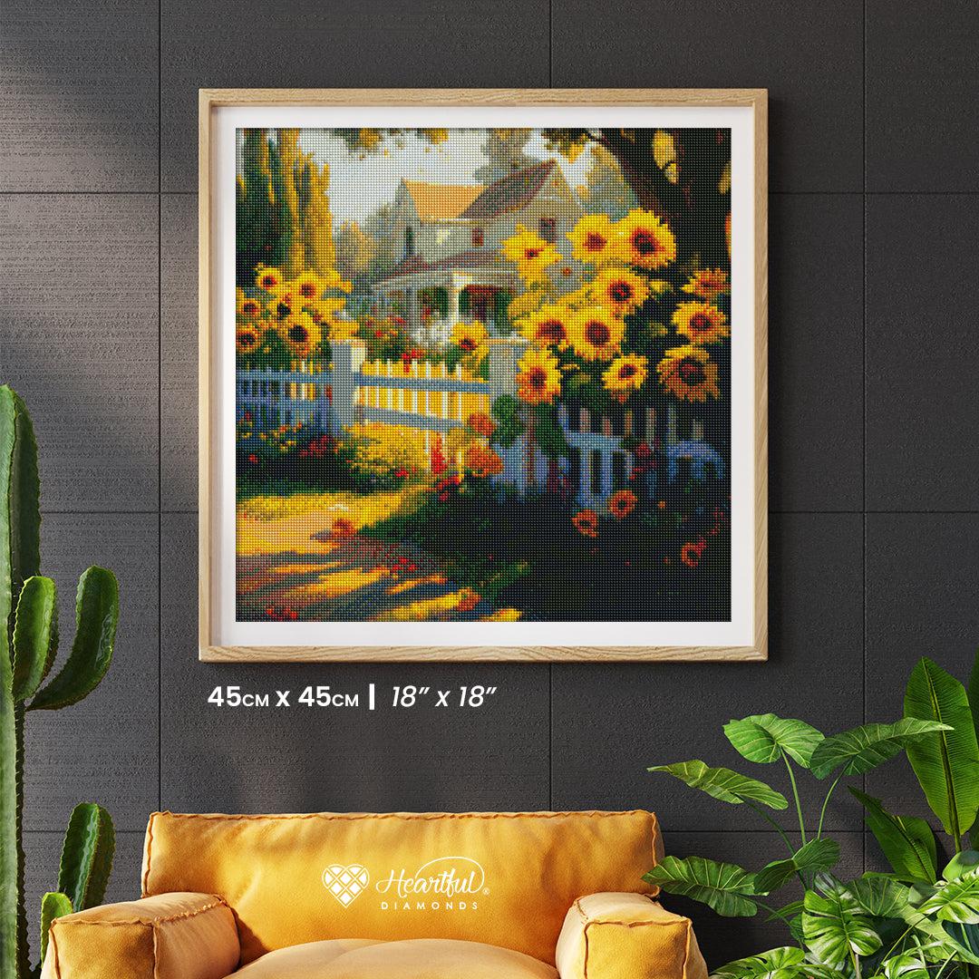 Sun-Kissed Sunflower Garden — Diamond Painting Kit