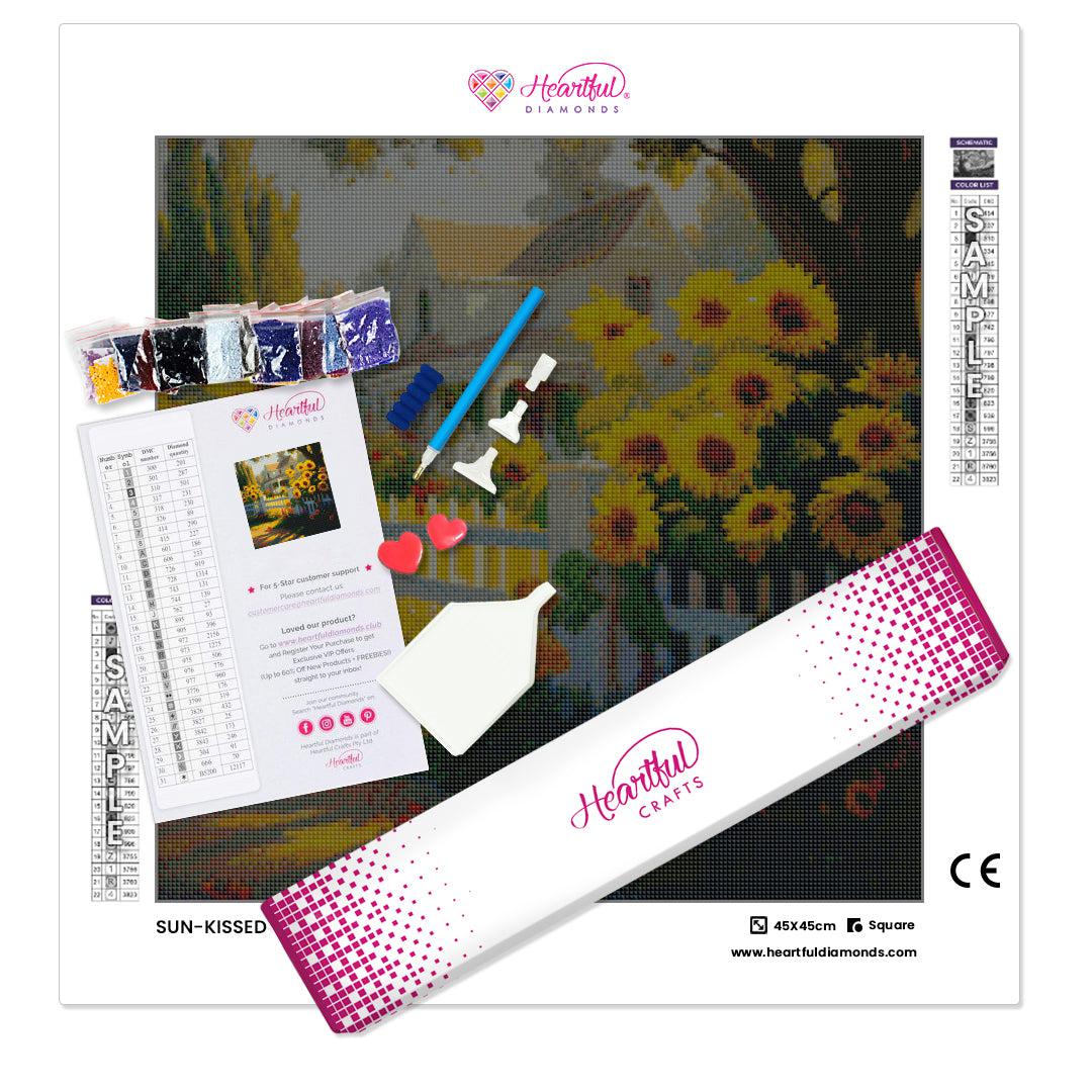 Sun-Kissed Sunflower Garden — Diamond Painting Kit