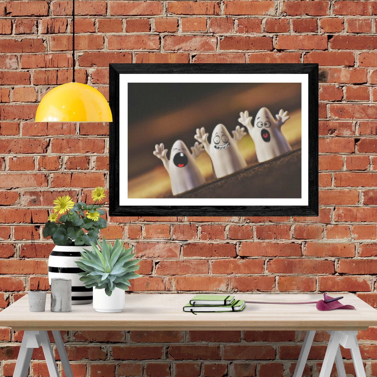 The Friendly Ghosts — Diamond Painting Kit