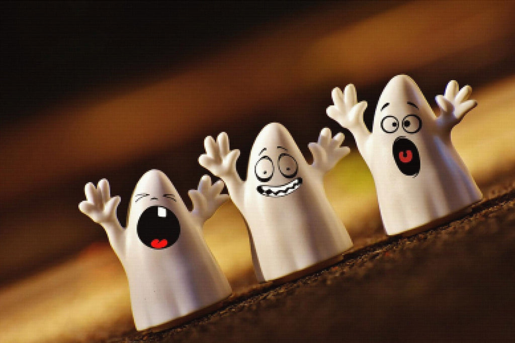The Friendly Ghosts — Diamond Painting Kit