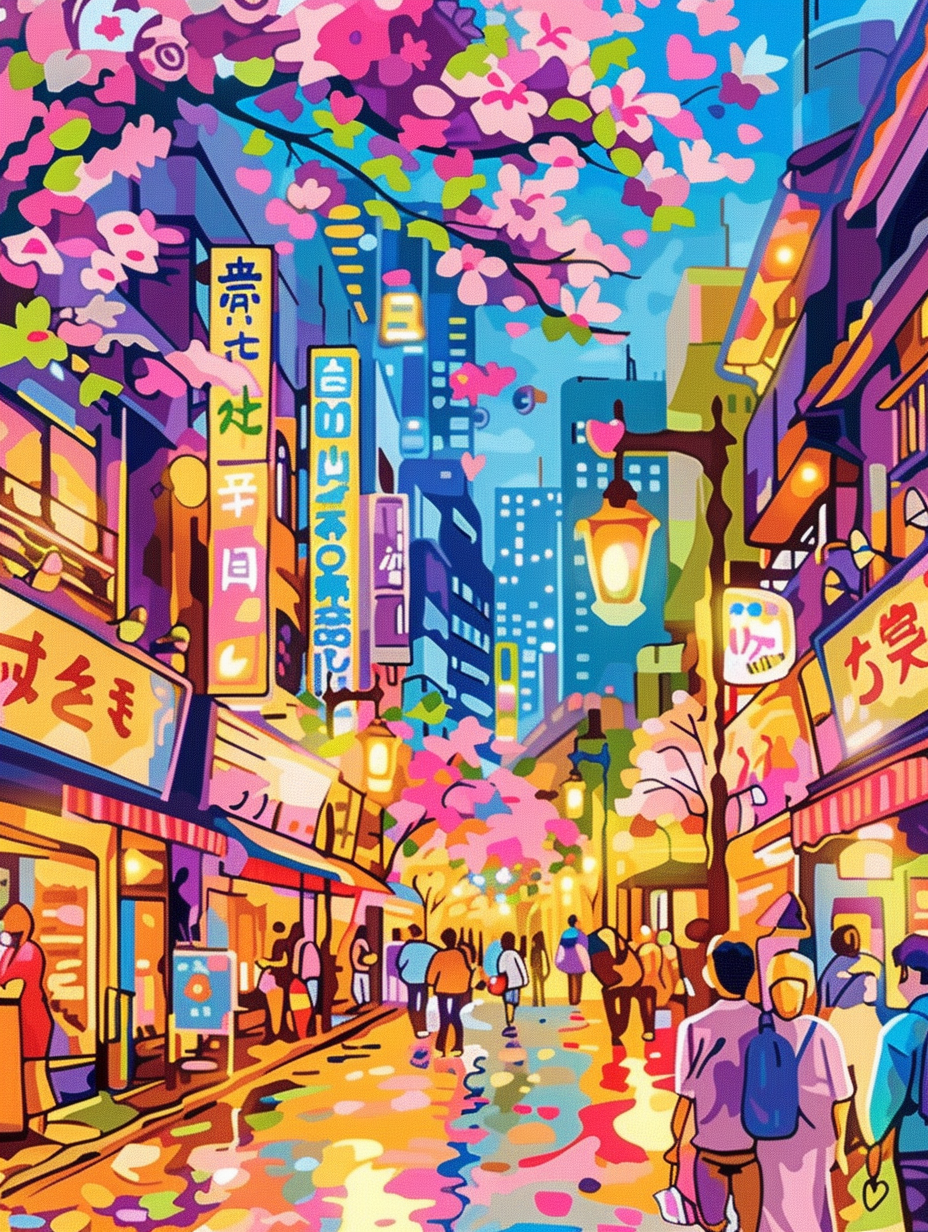 Cityscapes Around the World — Diamond Painting Kit