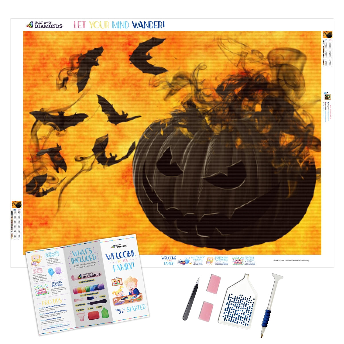 Up In Smoke — Diamond Painting Kit