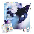 Violet Kitty — Diamond Painting Kit