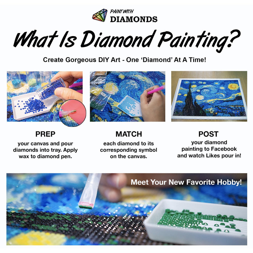 Rainbow Tiger Cat — Diamond Painting Kit