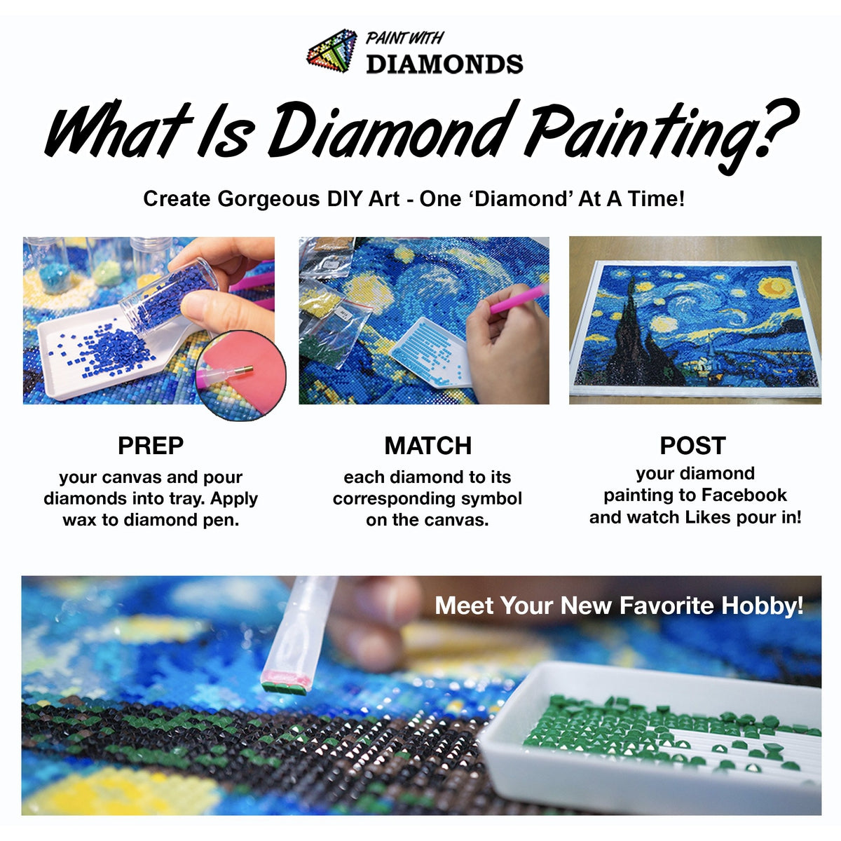 Rainbow Tiger Cat — Diamond Painting Kit