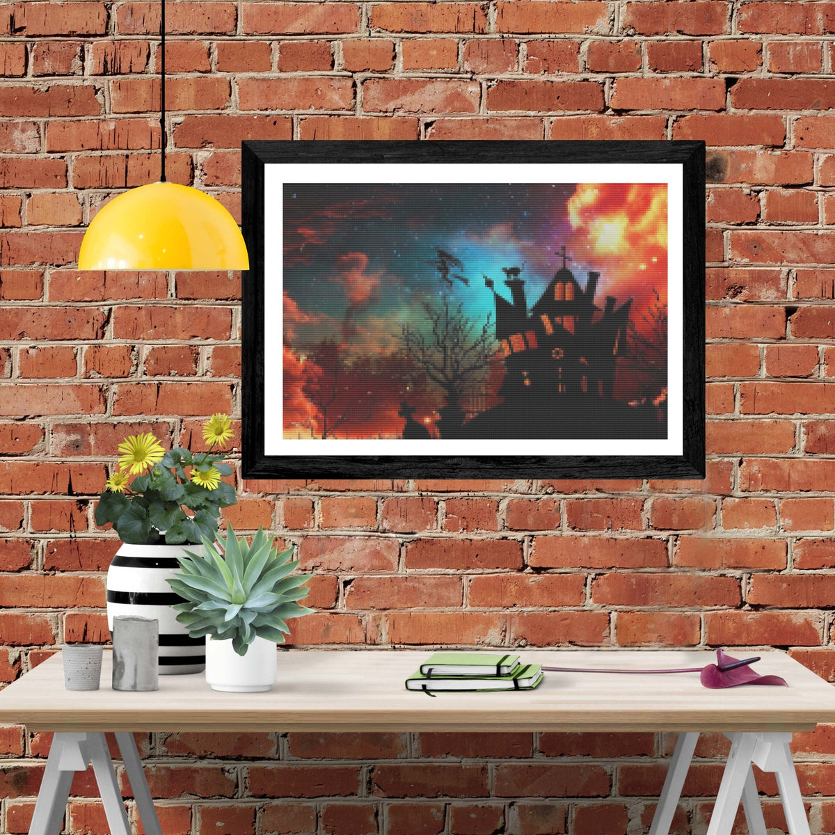 Wicked Mystical Sunset — Diamond Painting Kit