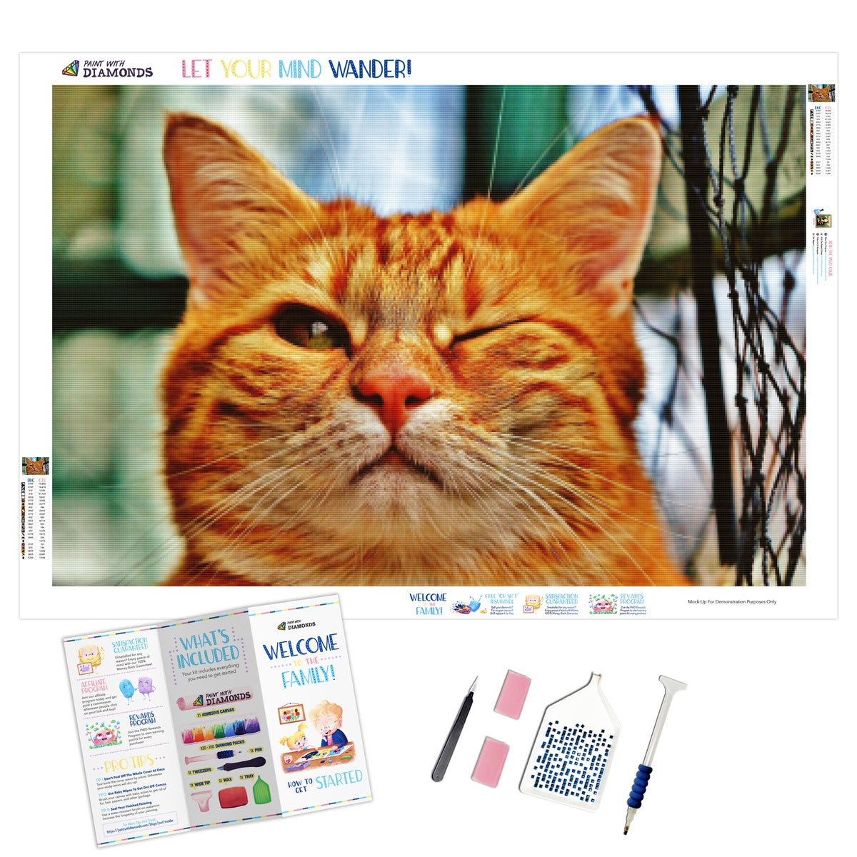 Wink Wink — Diamond Painting Kit
