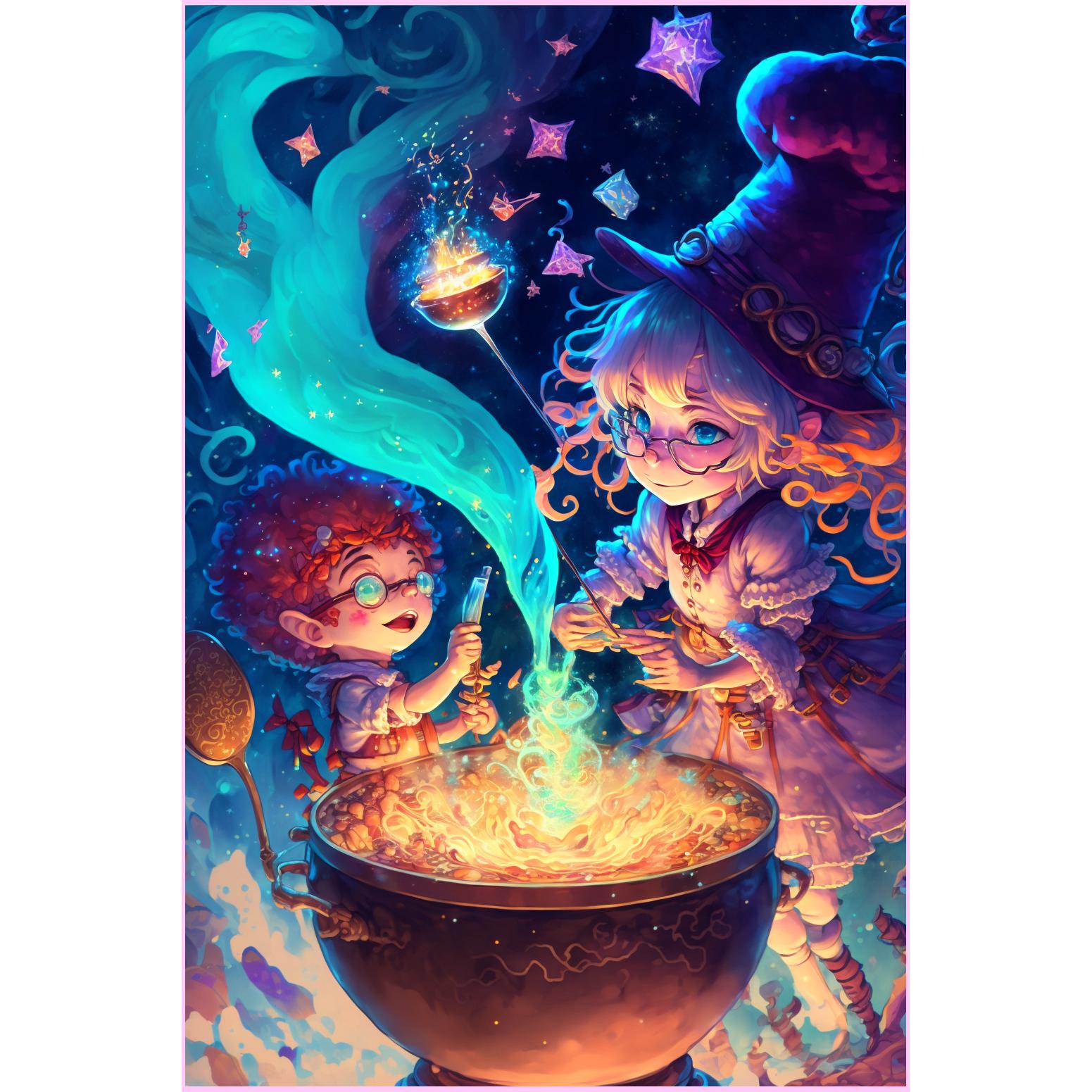 Wizard's Potion — Diamond Painting Kit