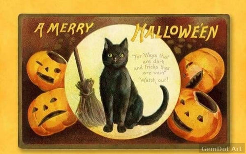 A Merry Halloween — Diamond Painting Kit