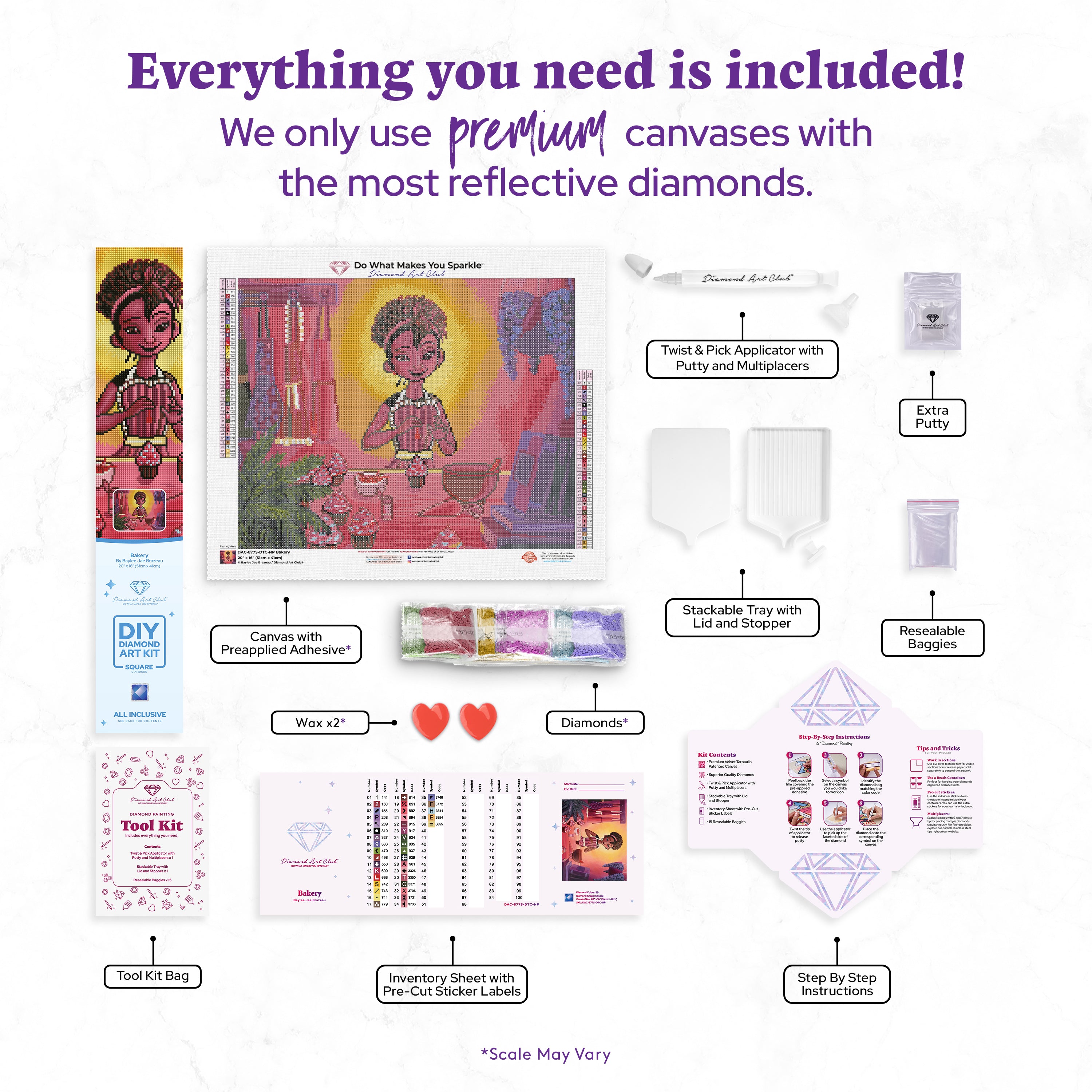 Bakery — Starter Diamond Painting Kit