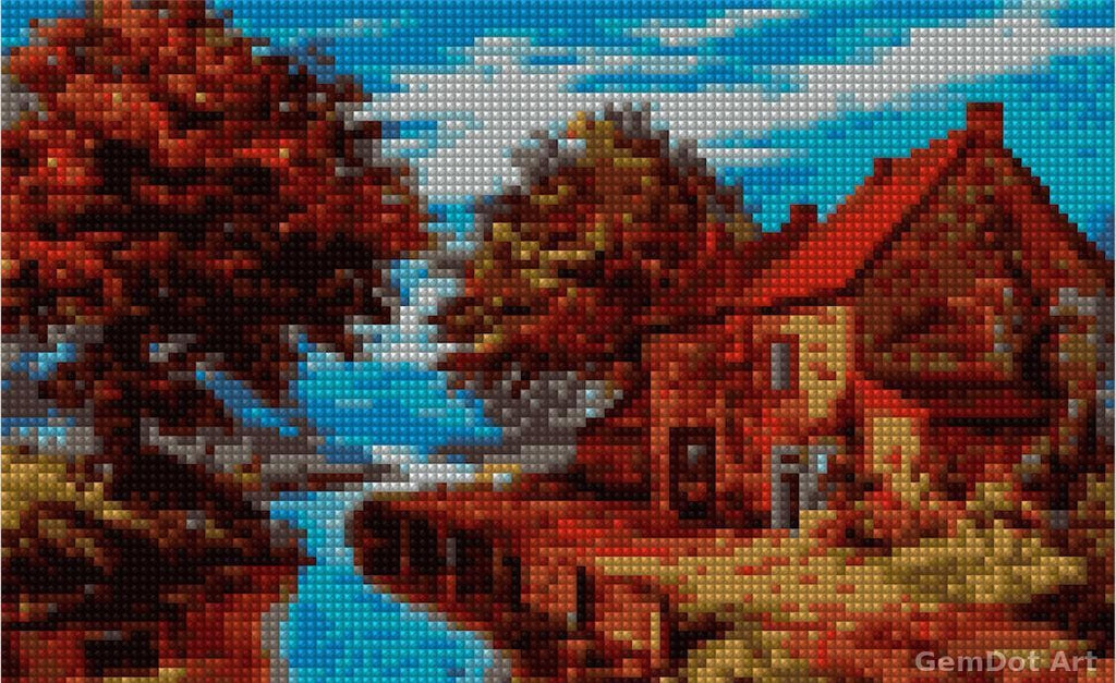 Country Home - Starter Edition — Diamond Painting Kit