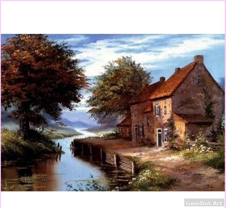 Country Home - Starter Edition — Diamond Painting Kit