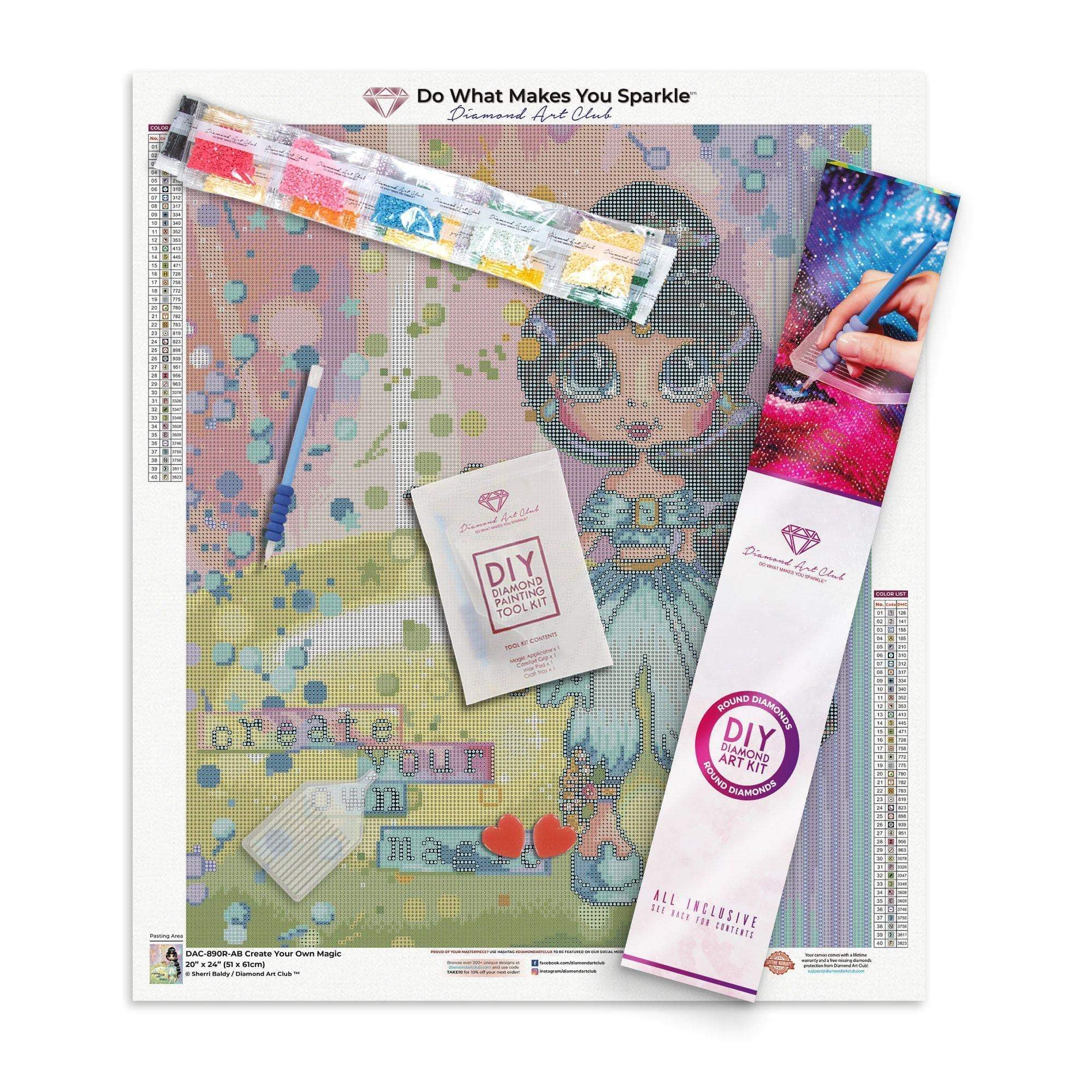 Create Your Own Magic — Diamond Painting Kit