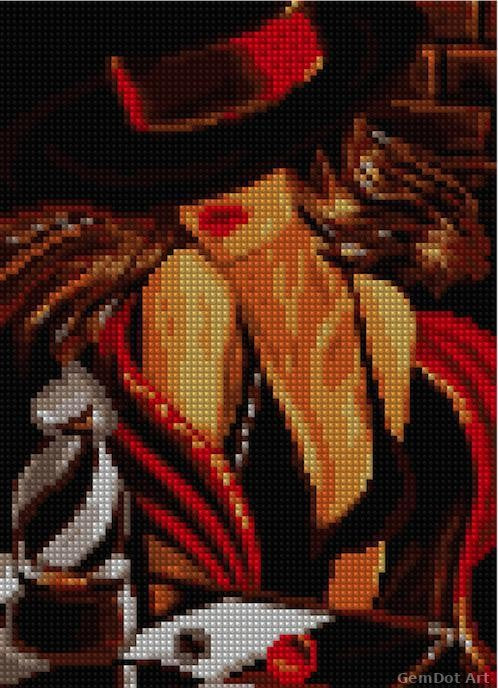 Dramatic Checkmate - Starter Edition — Diamond Painting Kit