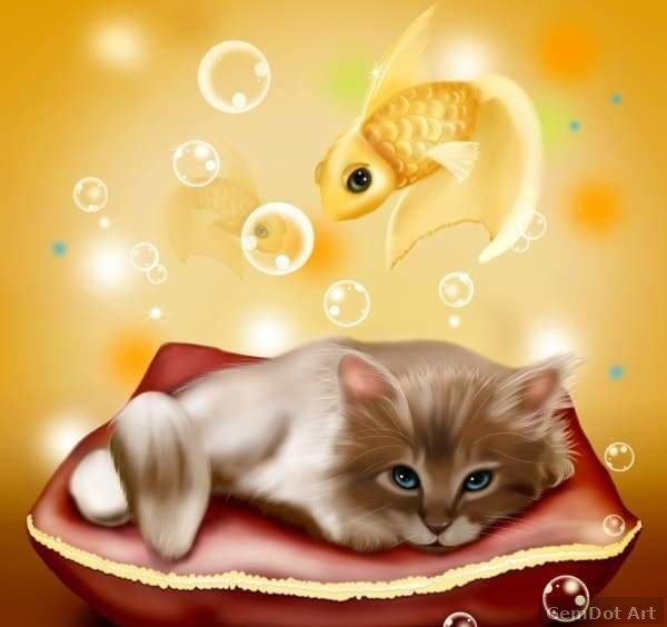 Dreaming Of Dinner — Diamond Painting Kit