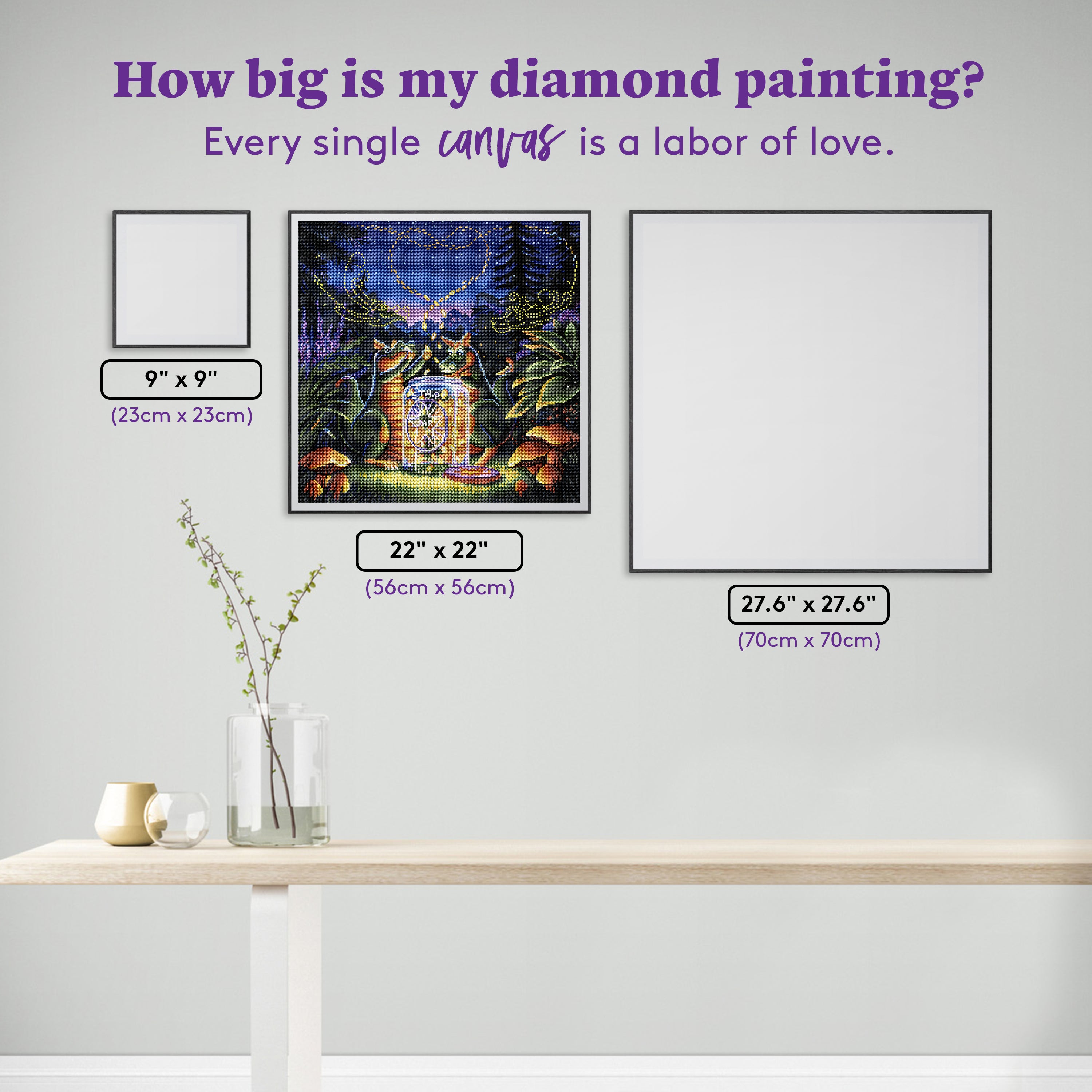 Flight of the Fireflies — Diamond Painting Kit