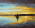 Golden Sunset — Starter Diamond Painting Kit