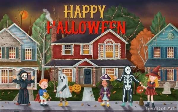 Happy Halloween — Diamond Painting Kit