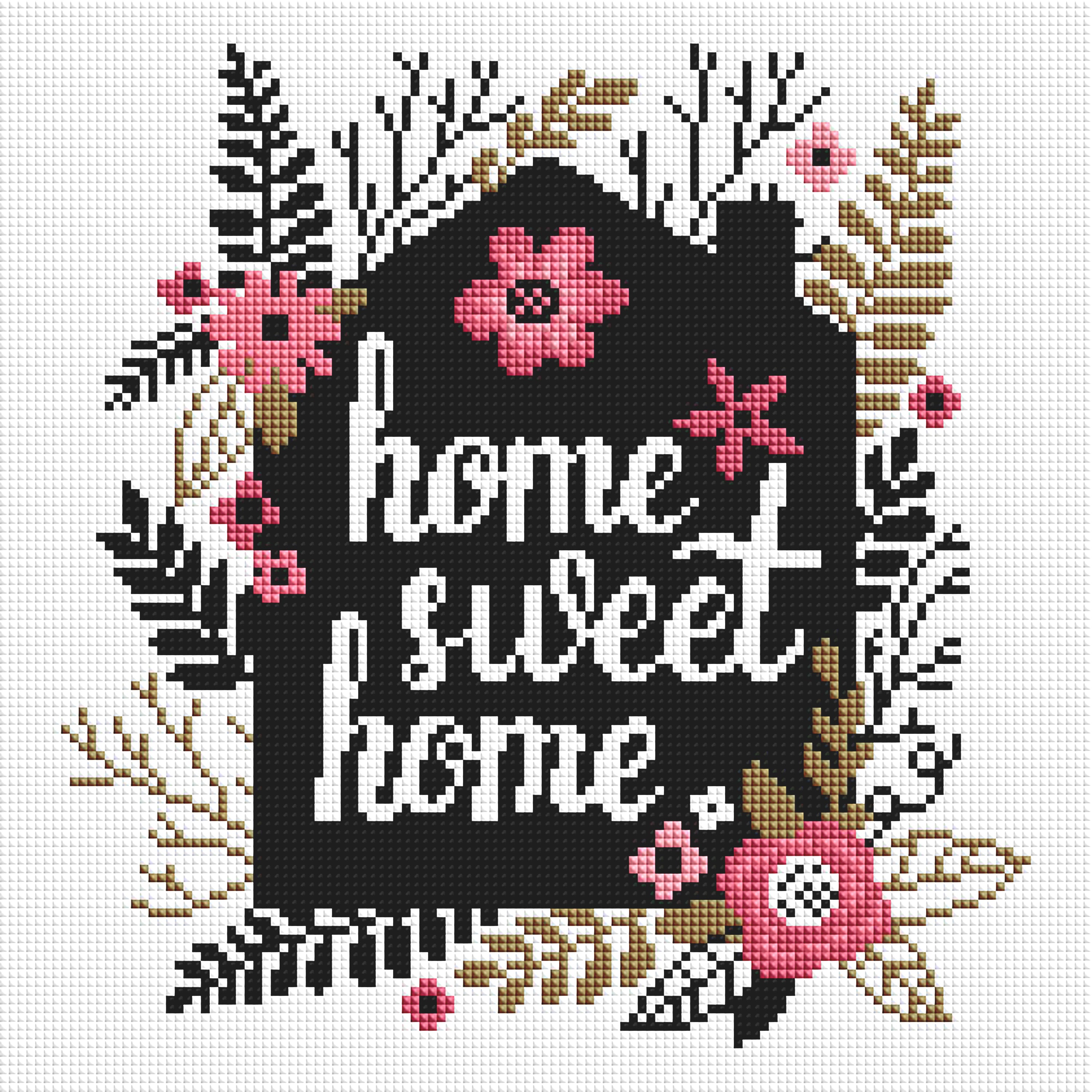 Home Sweet Home — Starter Diamond Painting Kit