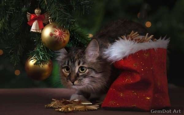 Hunting The Ornaments — Diamond Painting Kit
