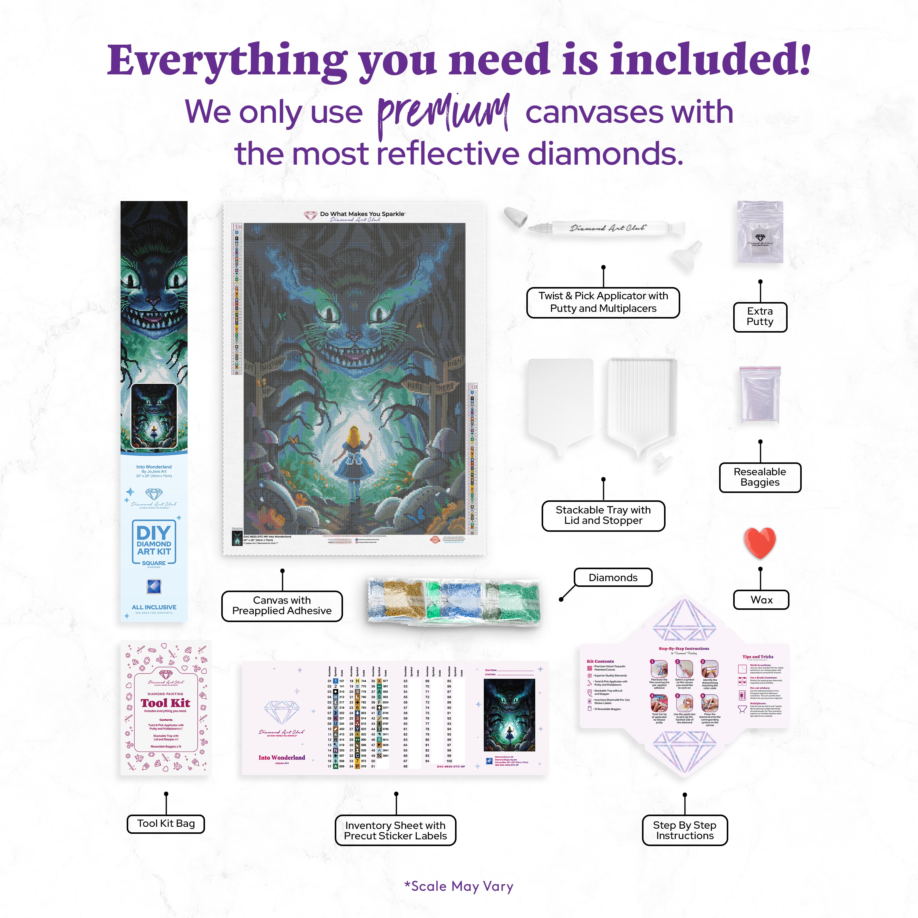 Into Wonderland — Diamond Painting Kit