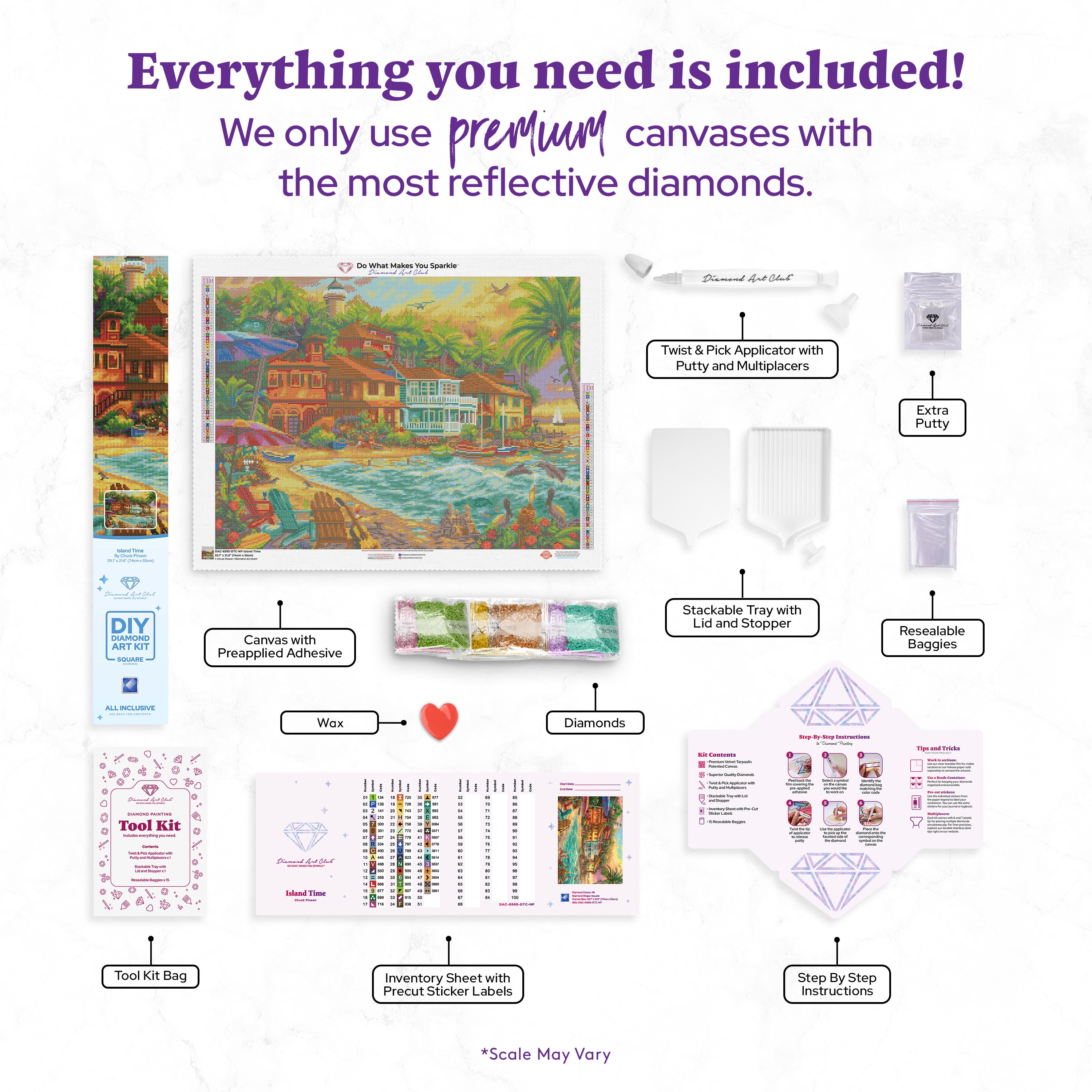 Island Time — Diamond Painting Kit
