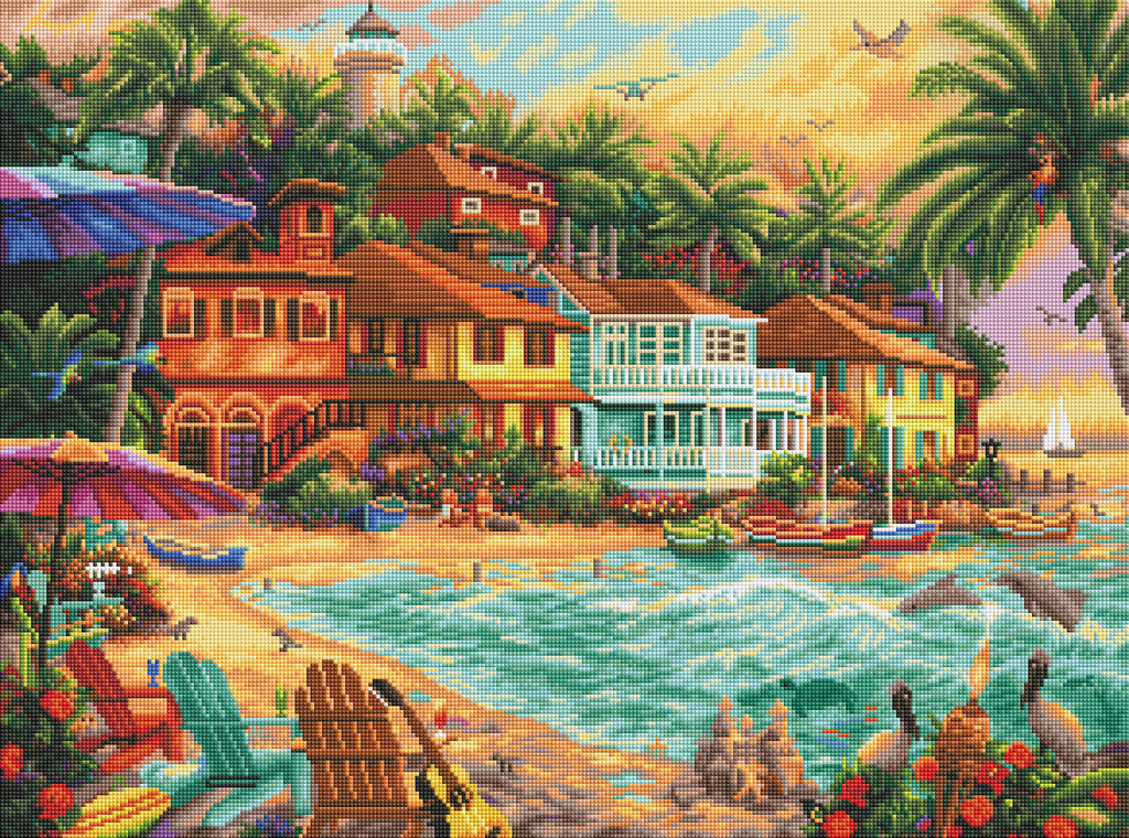 Island Time — Diamond Painting Kit