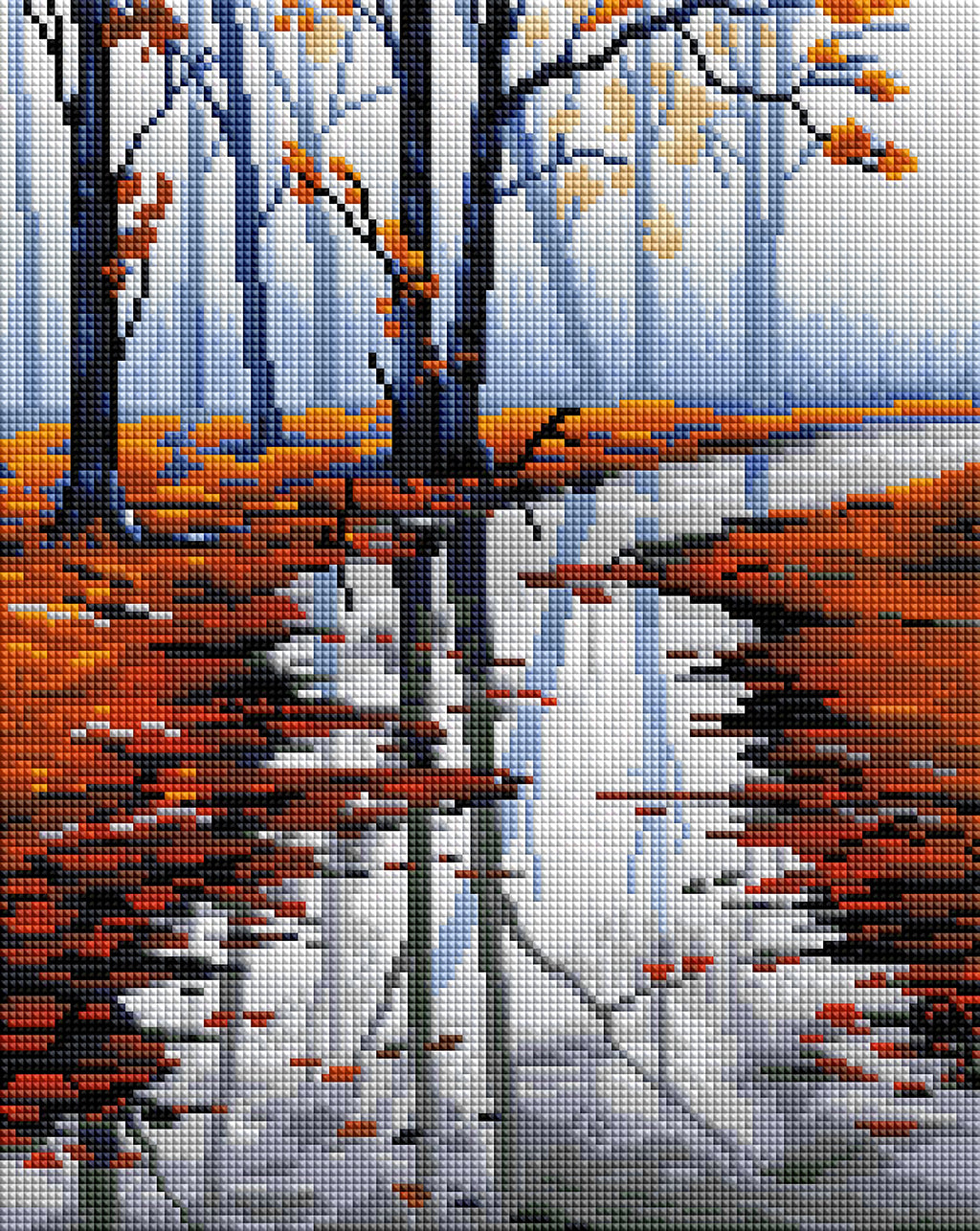 Last Autumn Days — Starter Diamond Painting Kit