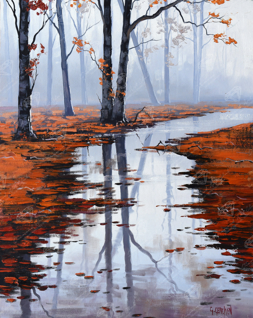 Last Autumn Days — Starter Diamond Painting Kit