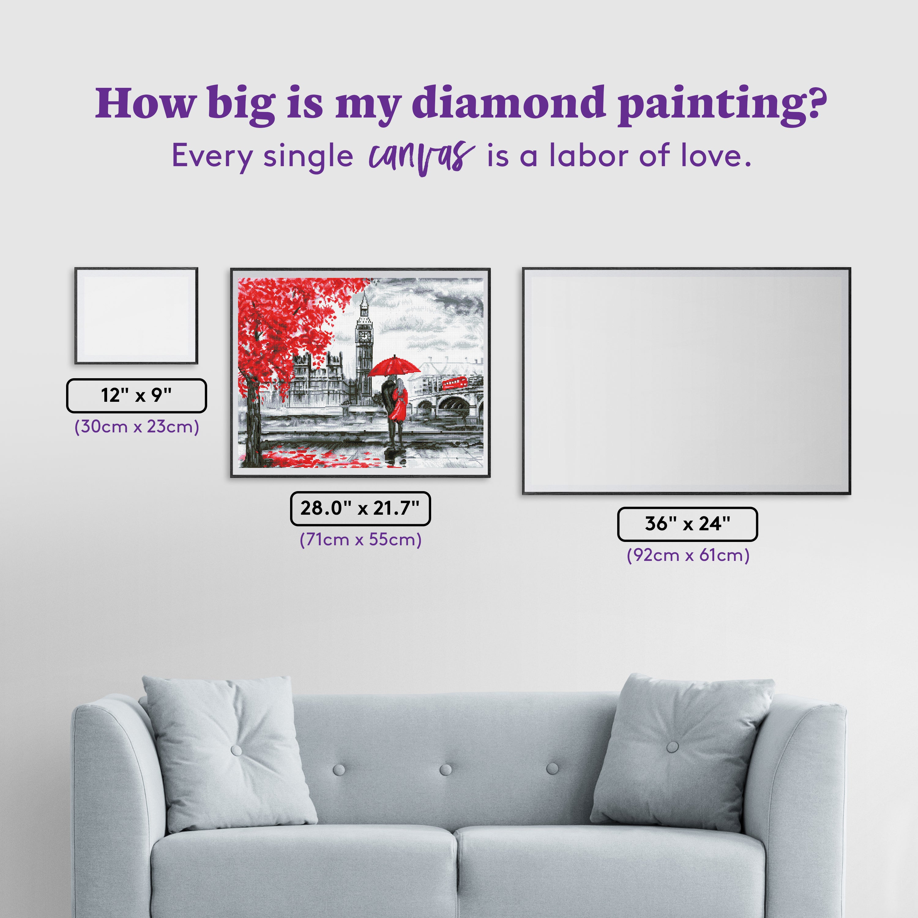 London View — Diamond Painting Kit