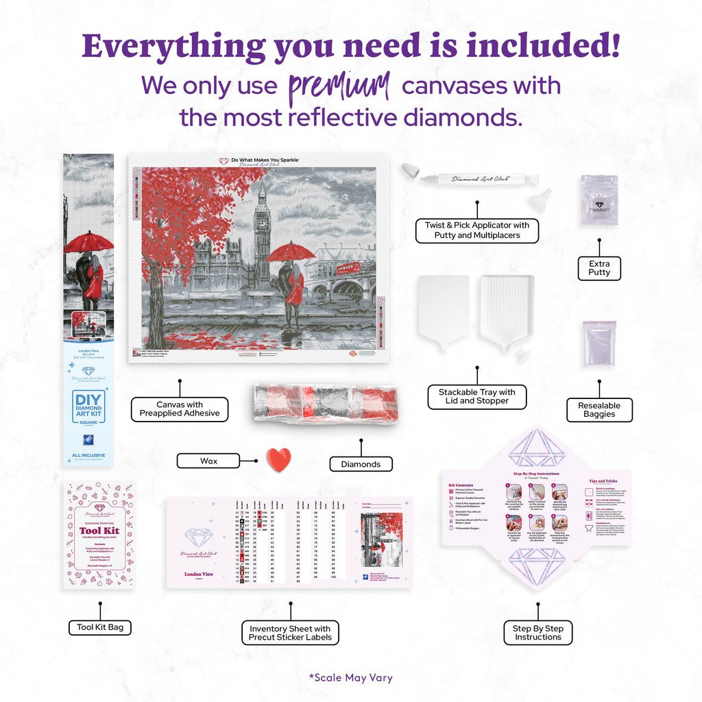 London View — Diamond Painting Kit