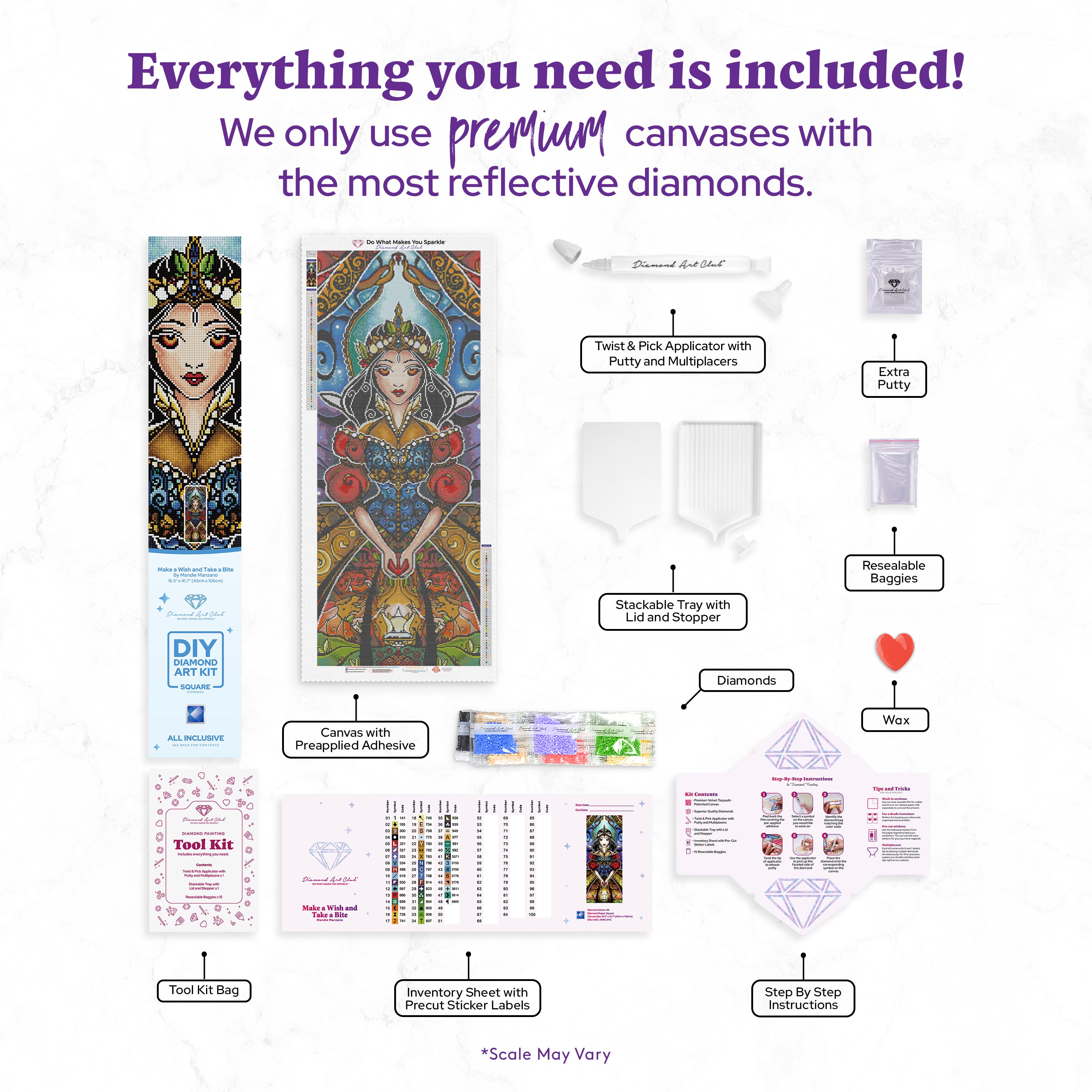 Make a Wish and Take a Bite — Diamond Painting Kit