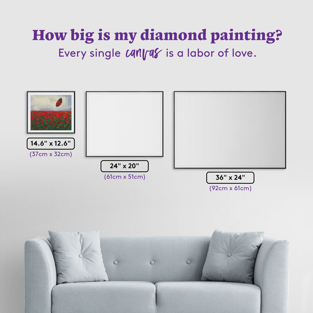 Not A Care In The World — Starter Diamond Painting Kit