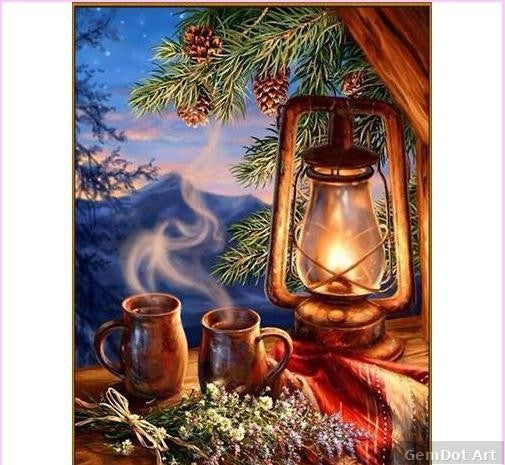 Perfect Nightcap - Starter Edition — Diamond Painting Kit