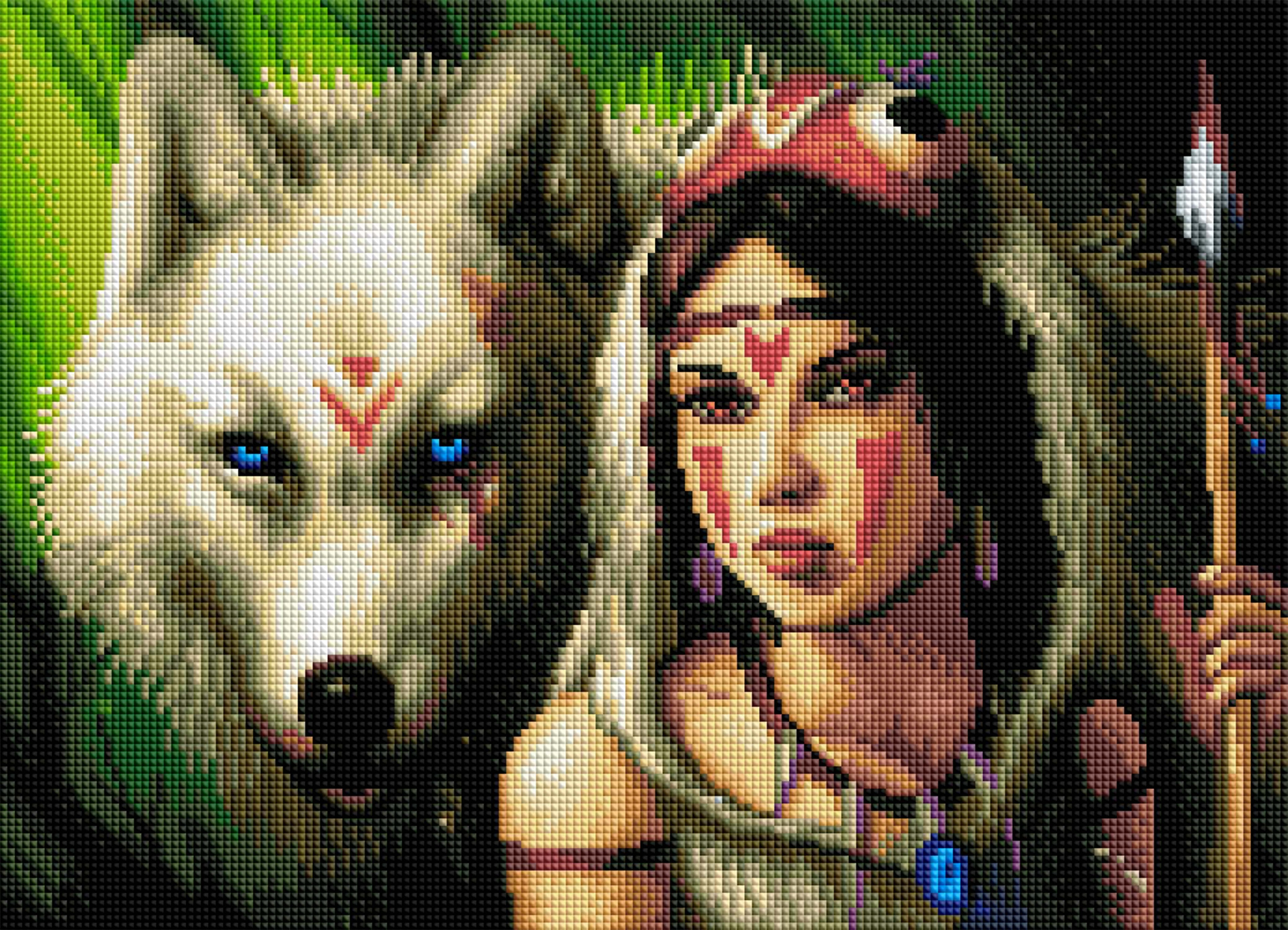 Princess Mononoke — Starter Diamond Painting Kit