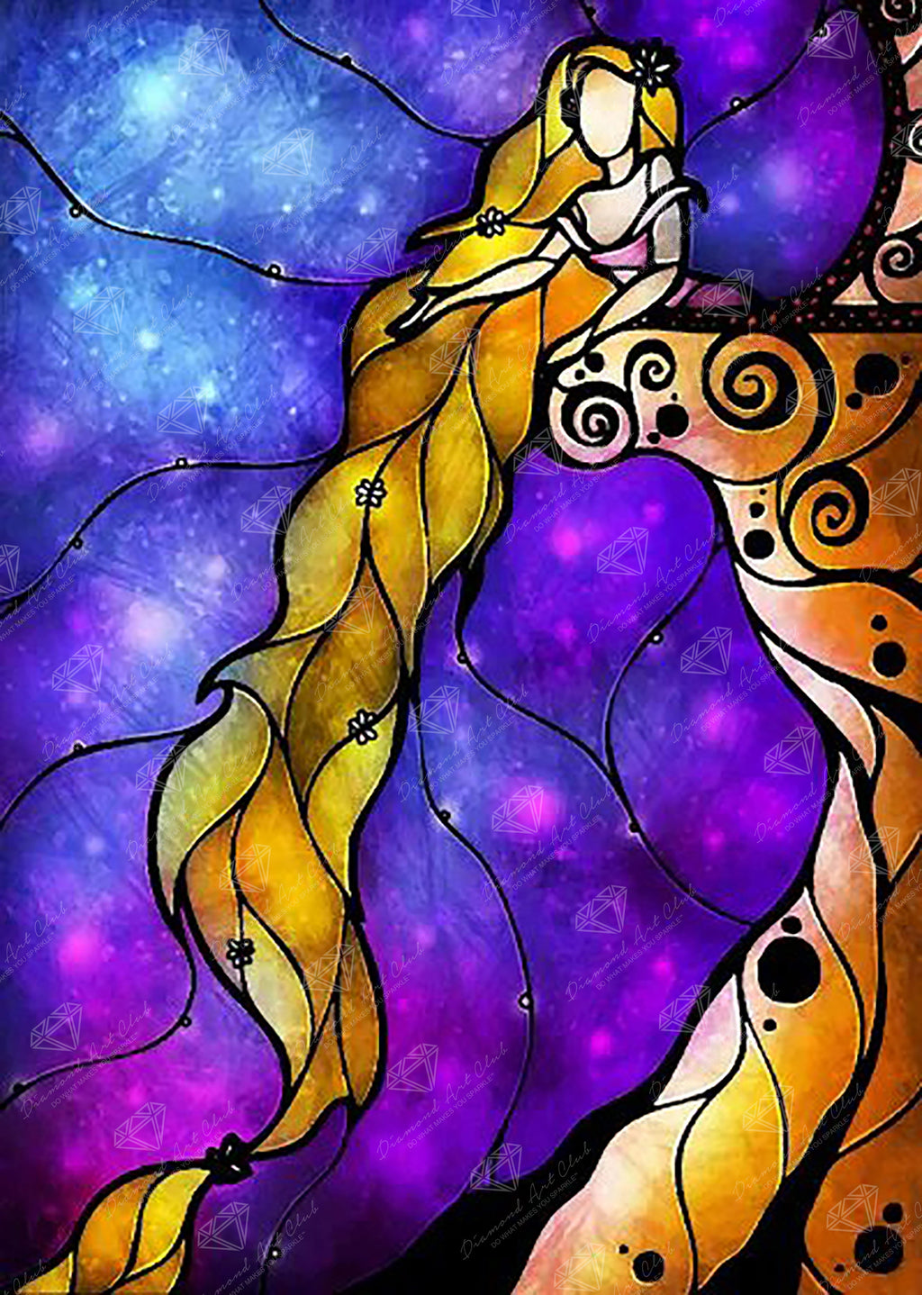 Rapunzel — Starter Diamond Painting Kit