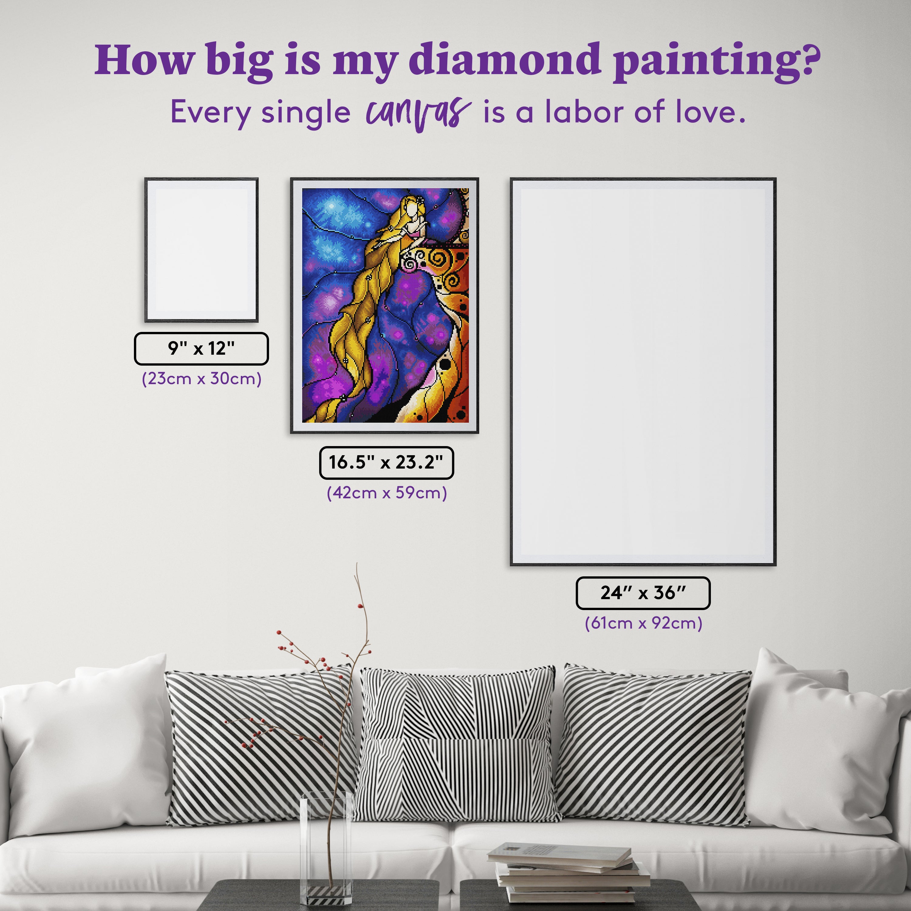 Rapunzel — Starter Diamond Painting Kit