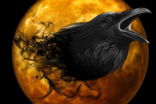 Raven Emergence — Diamond Painting Kit