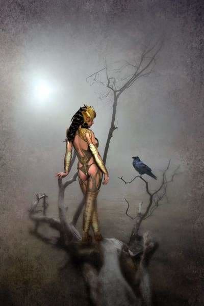 Raven Princess — Diamond Painting Kit