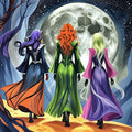 Sisters of the Moon (4AB + 4 Crystal) — Diamond Painting Kit
