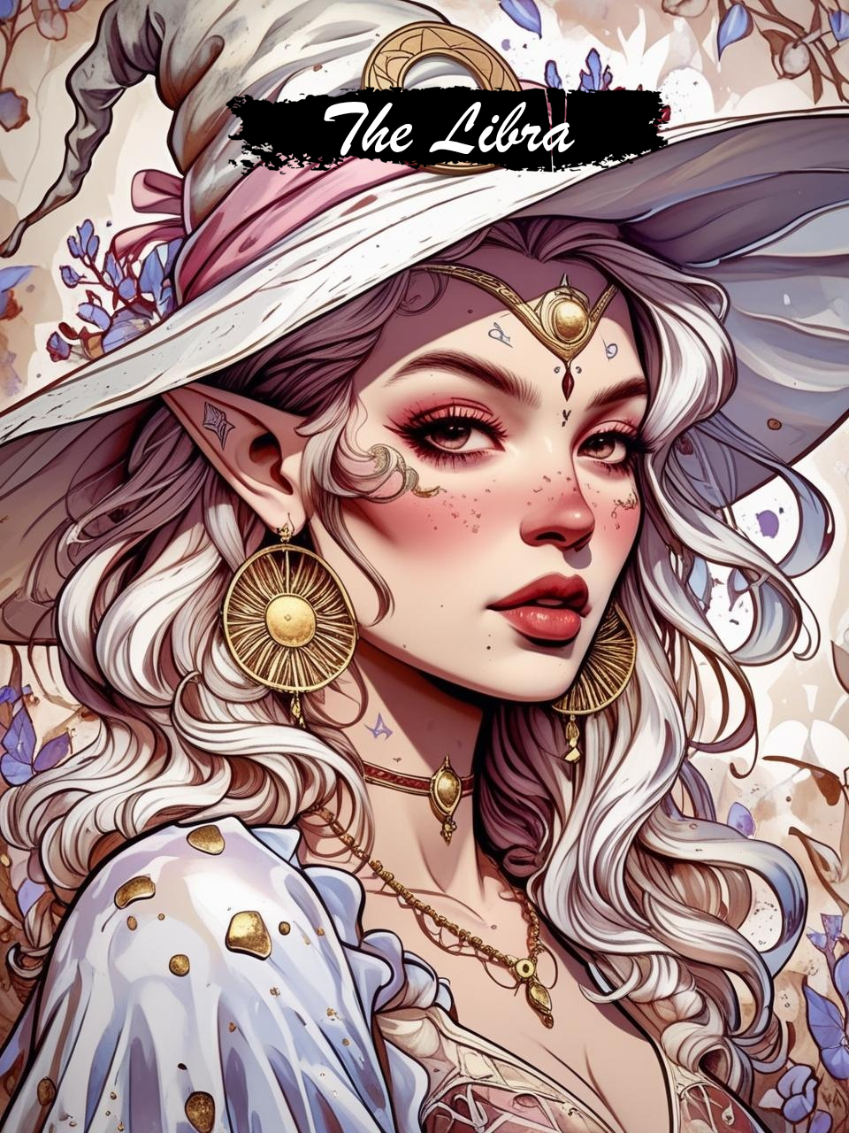 The Libra – Cosmic Balance (FD+AB+Metallic Drills) — Diamond Painting Kit
